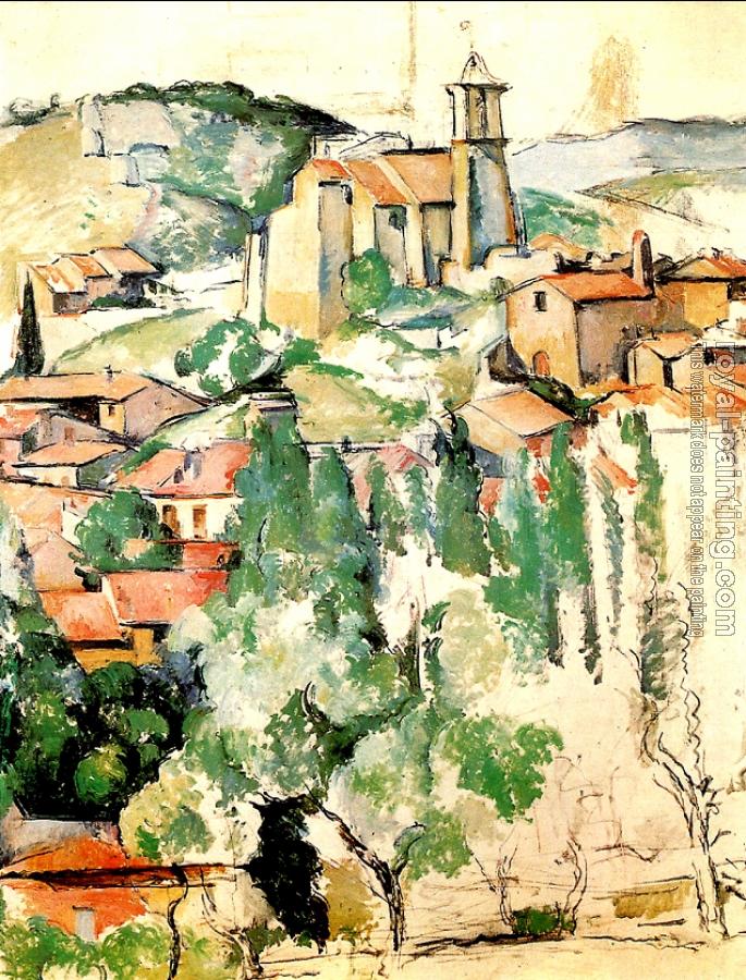 Paul Cezanne : The Village of Gardanne Paul Cezanne : The Village of Gardanne